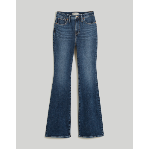 Madewell Curvy Skinny Flare Jeans in Alvord Wash: Instacozy Edition