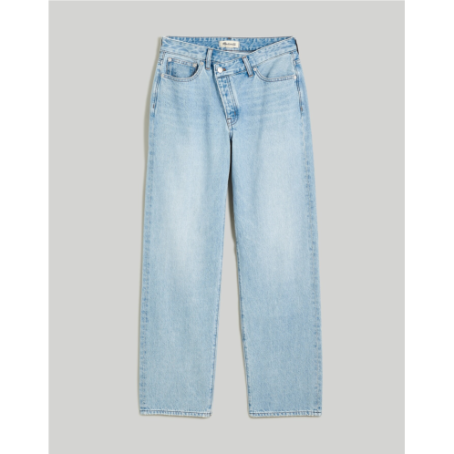 Madewell Curvy Low-Slung Straight Jeans in Sevilla Wash: Cross-Tab Edition