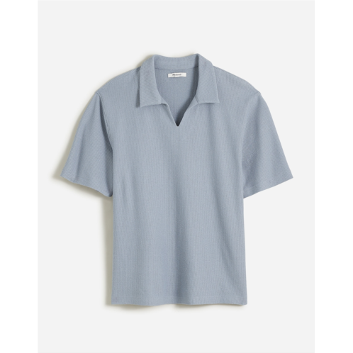 Madewell Johnny-Collar Knit Polo Shirt