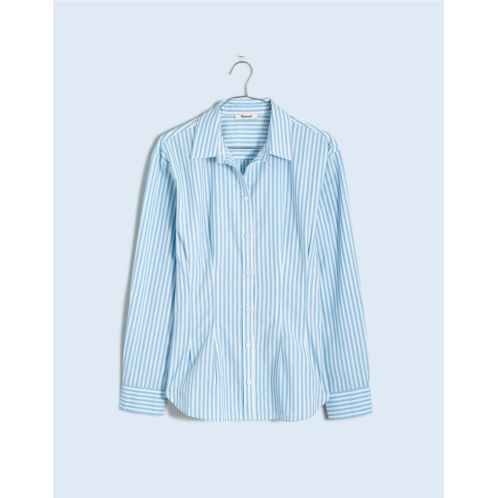 Madewell Darted Long-Sleeve Button-Up Shirt