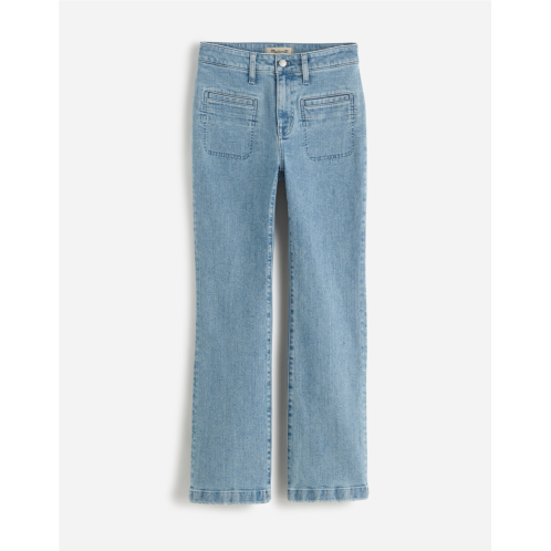 Madewell Curvy Kick Out Crop Jean