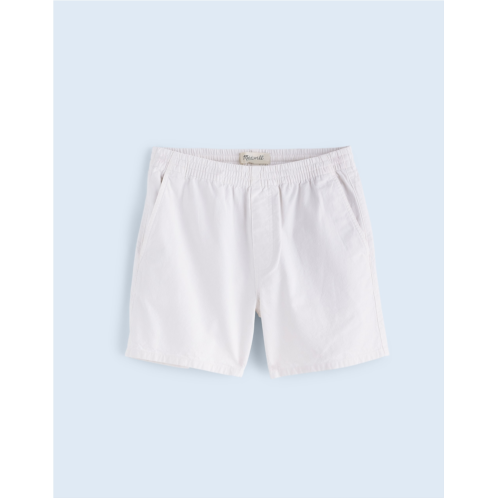 Madewell Cotton-Hemp Blend Everywear Shorts