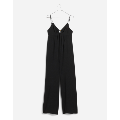 Madewell O-Ring Wide-Leg Cover-Up Jumpsuit