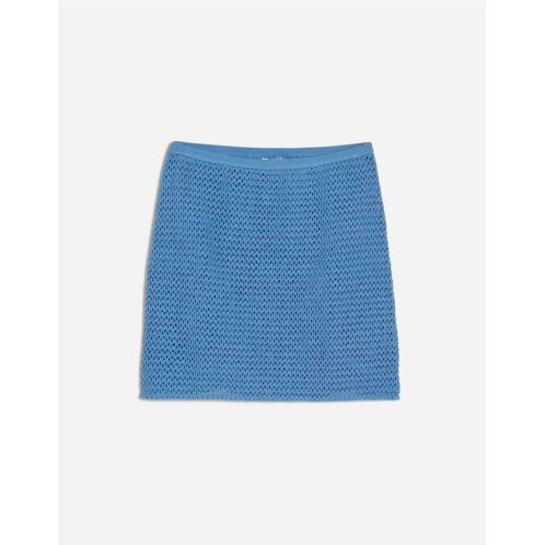 Madewell Crochet Cover-Up Mini Skirt