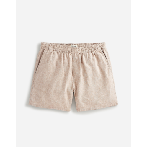 Madewell 5 1/2 Linen Everywear Shorts
