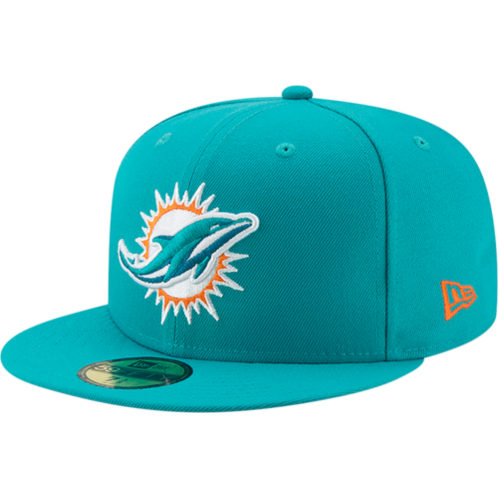 New Era Dolphins 5950 T/C Fitted Cap