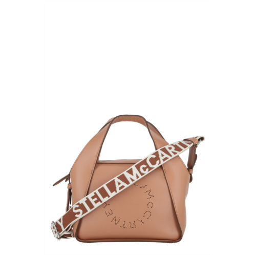 Stella McCartney Logo Vegan Leather Convertible Tote Bag
