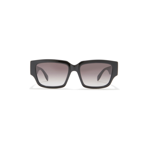 Alexander McQueen 56mm Square Sunglasses