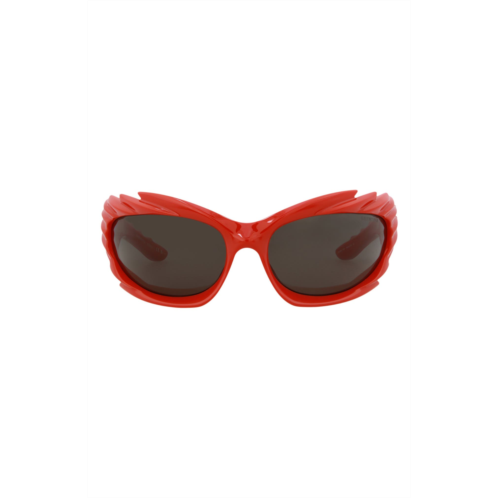 Balenciaga 78mm Wrap Sunglasses