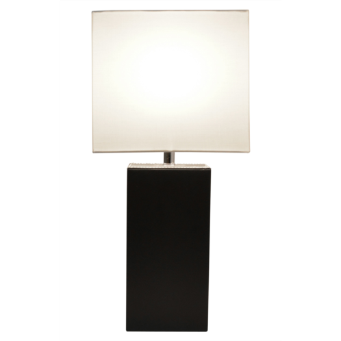 LALIA HOME Modern Leather Table Lamp