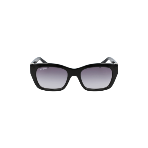 FERRAGAMO 53mm Rectangular Sunglasses