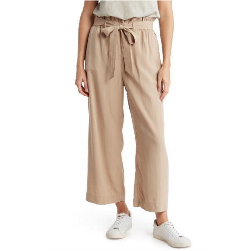 INDUSTRY REPUBLIC CLOTHING Wide Leg Paperbag Pants