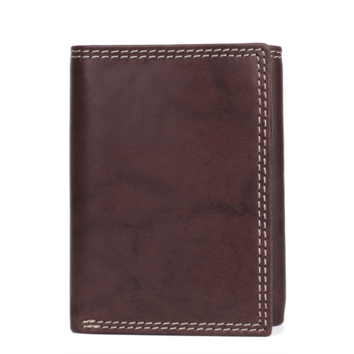 BUXTON Three-Fold Leather Wallet