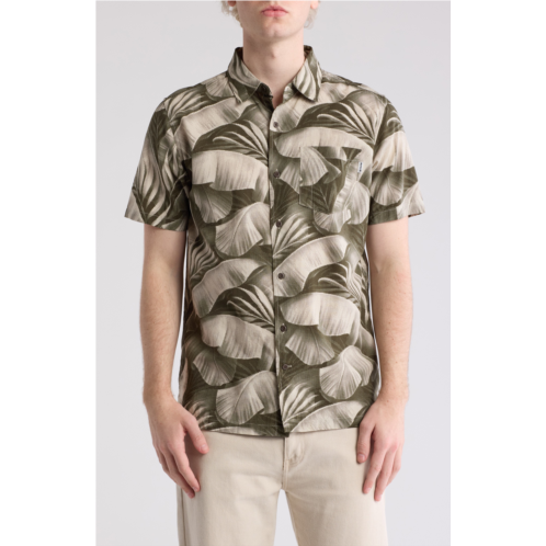 Hurley Rincon Floral Short Sleeve Button-Up Shirt