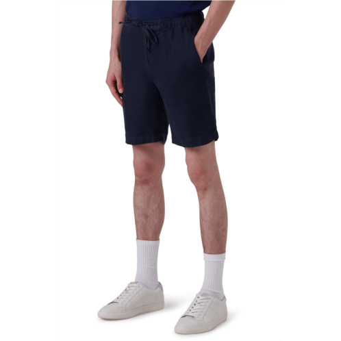 Bugatchi Linen Drawstring Shorts