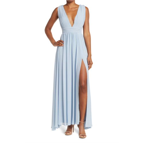 Love By Design Athen Plunging V-Neck Maxi Dress