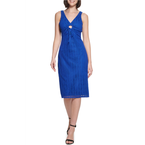 GUESS Keyhole Sheath Dress