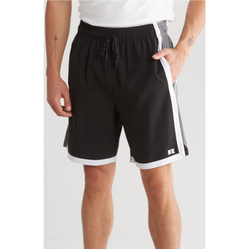 Russell Athletic Mesh Panel Basketball Shorts