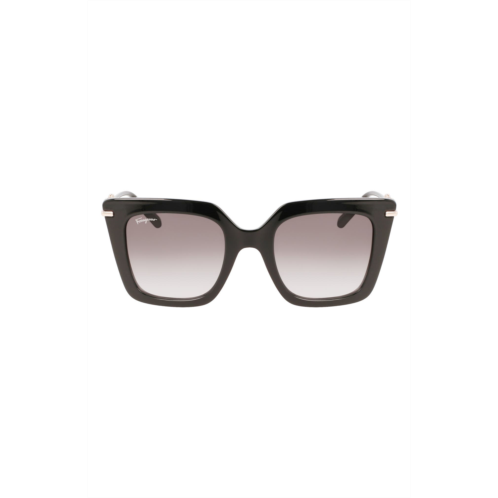 FERRAGAMO Gancini 51mm Rectangular Sunglasses