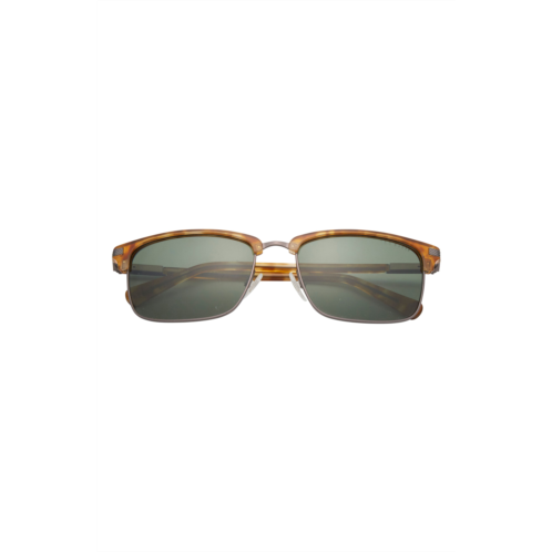 Ted Baker London Clubmaster 57mm Full Rim Polarized Sunglasses