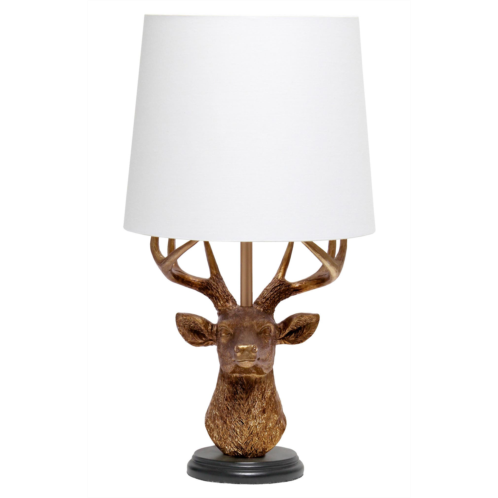 LALIA HOME Copper Deer Table Lamp