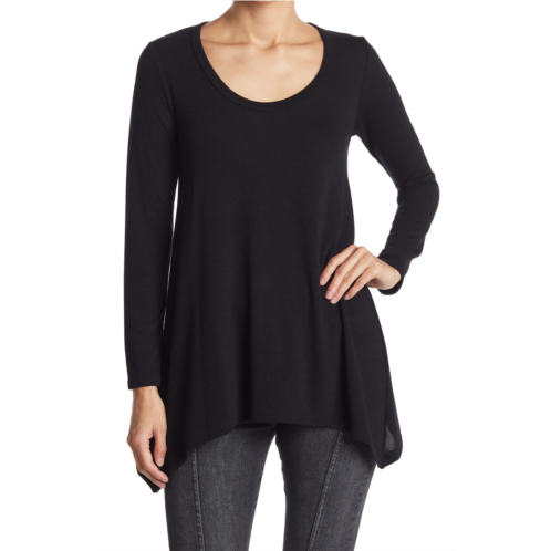 GO COUTURE Asymmetrical Swing Sweater