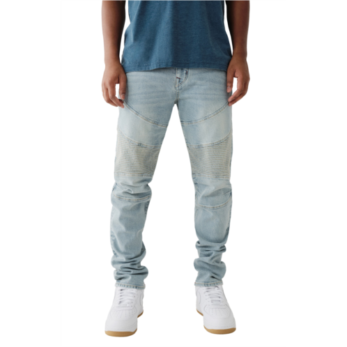 True Religion Brand Jeans Rocco Moto Skinny Jeans