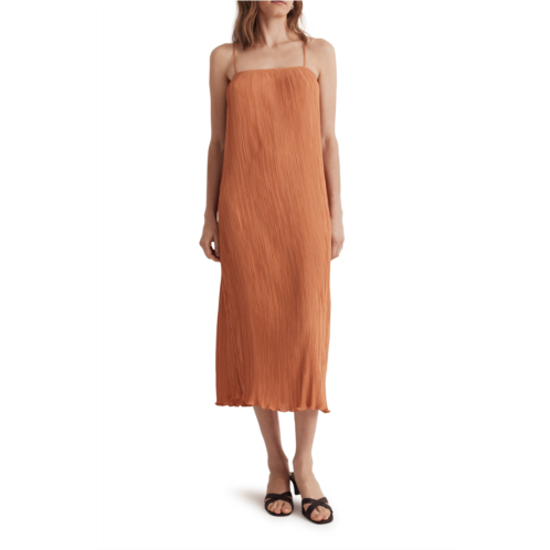 Madewell The Goldie Plisse Dress