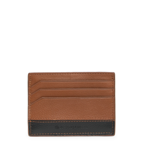 Johnston & Murphy Two-Tone Weekend Leather Cardholder