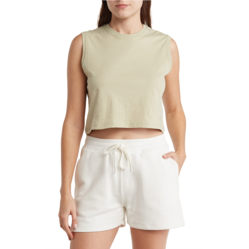 ATM Anthony Thomas Melillo Jersey Cotton Crop Top