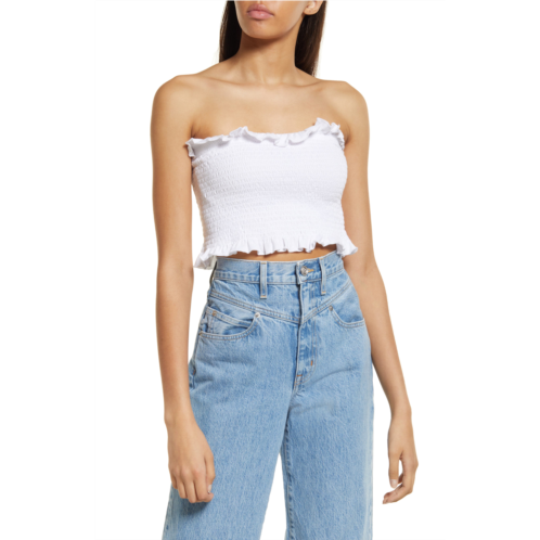French Connection Perinne Organic Cotton Tube Top