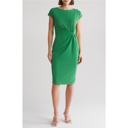 NORDSTROM RACK Side Knot Modal Blend Midi Dress