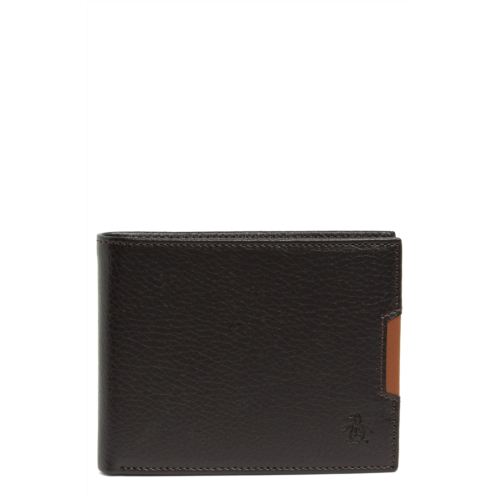 Original Penguin Leather Bifold Wallet