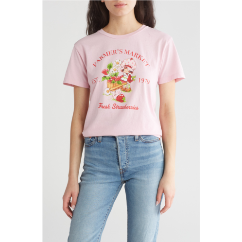 Hi Res Strawberry Shortcake Wheelbarrow Graphic T-Shirt