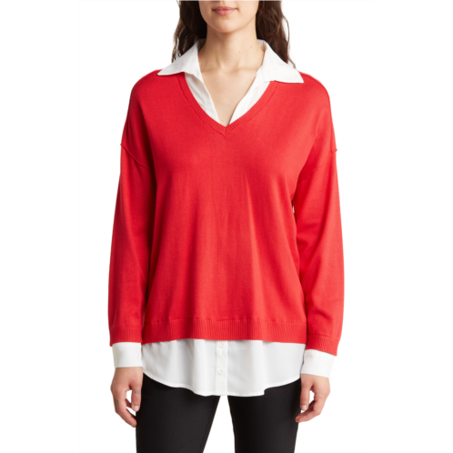 Adrianna Papell Twofer Sweater