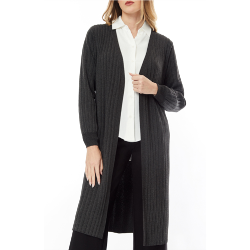 BY DESIGN Jae Ribbed Cardigan Duster