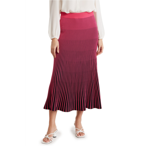 Nanette Lepore Ombre Sweater Knit Maxi Skirt