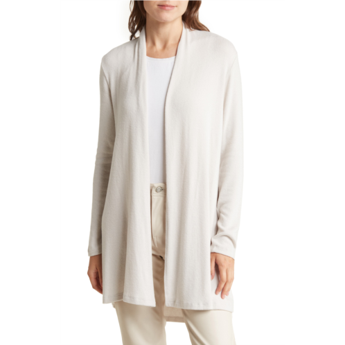 Renee C Brushed Knit Open Front Cardigan