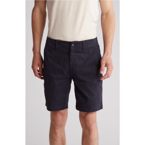 Lucky Brand Stretch Cotton Sateen Chino Shorts