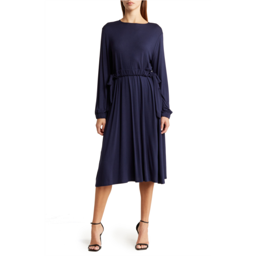 GO COUTURE Stretch Modal Long Sleeve Dress