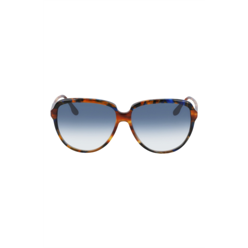 Victoria Beckham 60mm Gradient Round Sunglasses