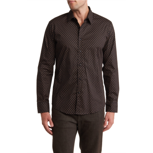 T.R. PREMIUM Stretch Long Sleeve Button-Up Shirt