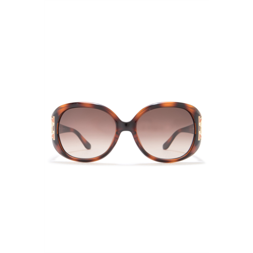 FERRAGAMO 57mm Oversized Sunglasses