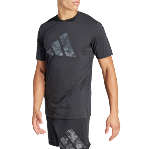 Adidas Train Essentials Seasonal Brand Love Camp Graphic T-Shirt