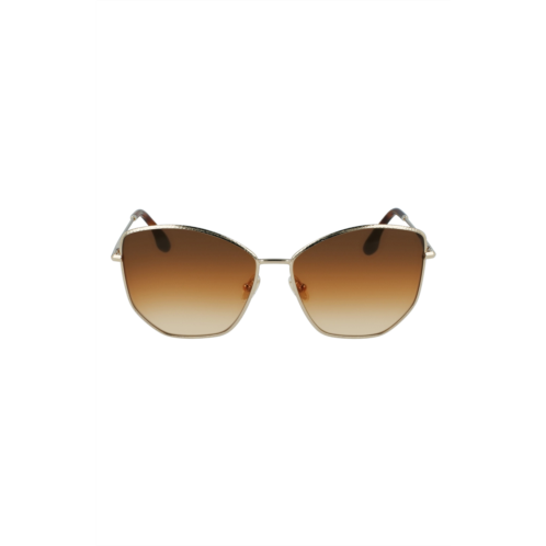 Victoria Beckham Hammered 59mm Sunglasses