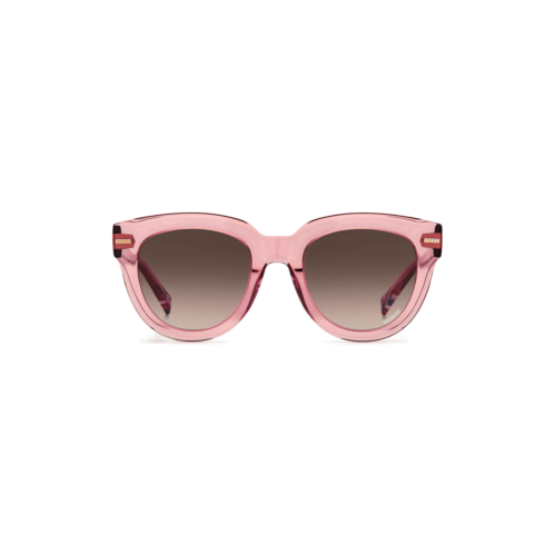 Missoni 51mm Round Sunglasses