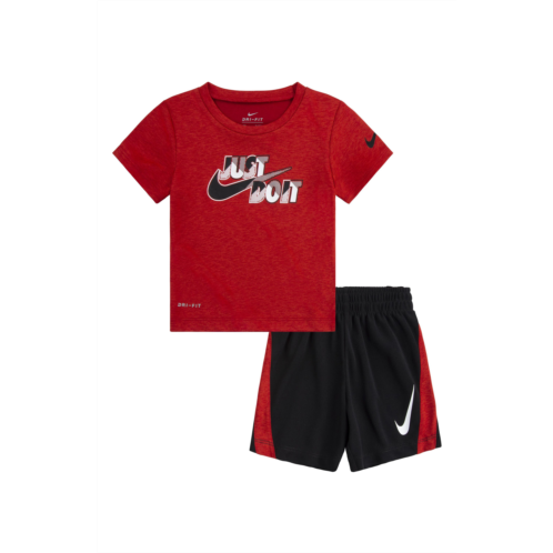 Nike Kids Dropset Graphic Tee & Shorts Set