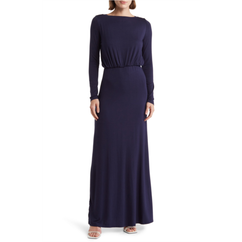 GO COUTURE Long Sleeve Maxi Dress