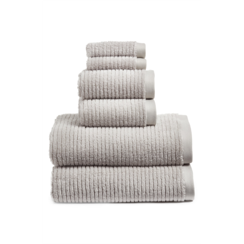 Nordstrom 6-Piece Hydro Organic Cotton Blend Bath Towel, Hand Towel & Washcloth Set