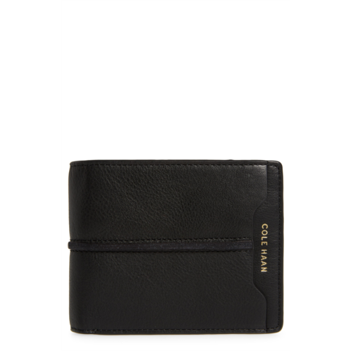 Cole Haan Butted Seam Leather Passcase
